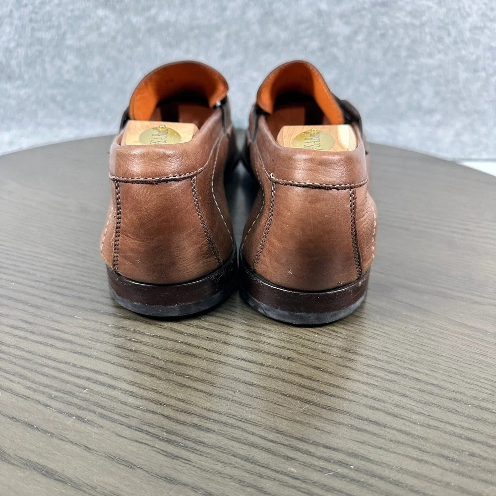 Santoni penny loafers